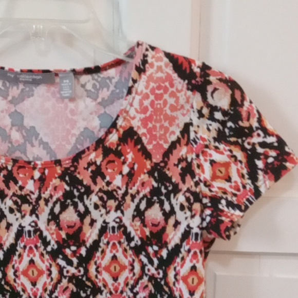 NY Collection Cap Sleeve Blouse Size Petite Small - Picture 3 of 10